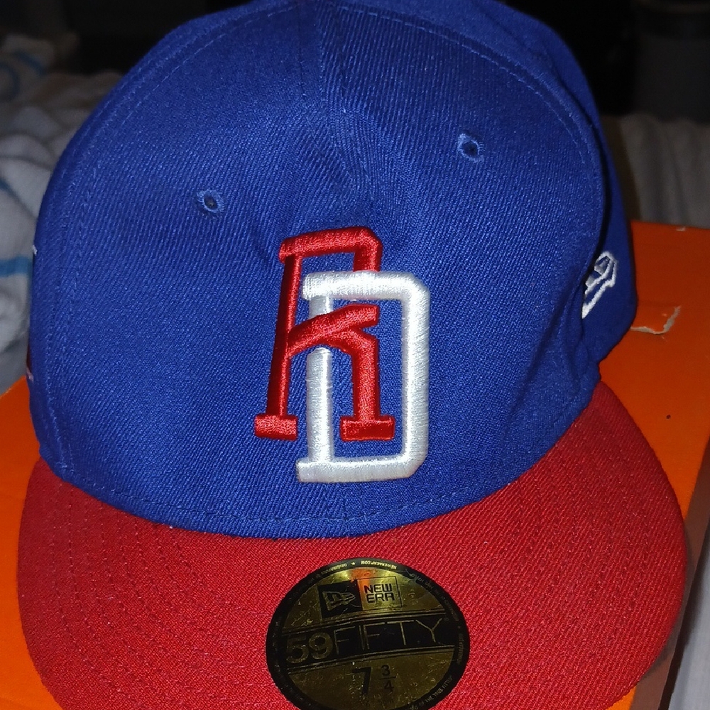 Dominican Republic Baseball New Era Cap Size 7 3/4